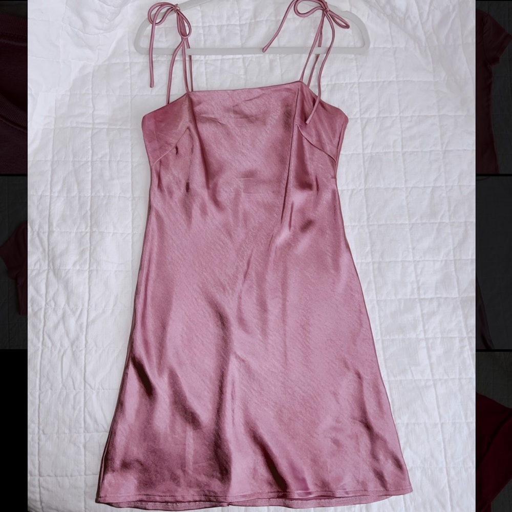 PRINCESS POLLY - silky slip mini dress